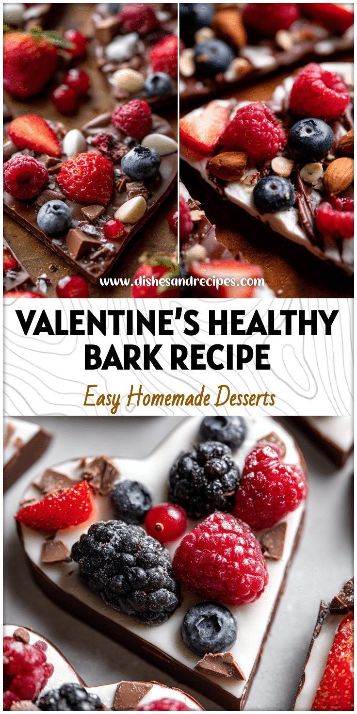 Chocolate Greek Yogurt Bark – A Sweet and Healthy Valentine Treat